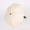 Kunert Brav Duo Cream twin stroller parasol for shade and sun protection during walks