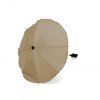 Kunert Brav Duo Cappucino Eco twin stroller parasol for shade and sun protection during walks