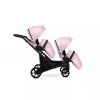 Kunert Brav Duo Baby Pink Eco twin stroller sport seat version for toddlers with comfortable seating