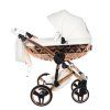 Junama Hand Craft White Copper luxury stroller