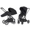 Carrello Alfa CRL Midnight Black travel stroller main view with compact fold and modern lightweight design
