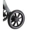 Carrello Atom M Alloy Grey travel stroller rear wheels providing stable ride and reliable support