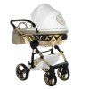 Junama Hand Craft Glitter Gold luxury stroller full set