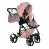 Gel wheels of Junama Hand Craft Glitter Pink stroller