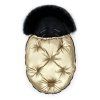 Floo gold black baby footmuff