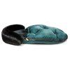Floo gree black baby footmuff side view