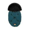 Floo green black baby footmuff
