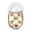 Floo gold white footmuff