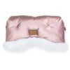 Floo pink white baby handmuff accessories