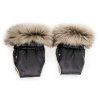 Floo egg black baby footmuff gloves