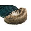 Floo egg green baby footmuff side view