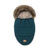 Floo egg green baby footmuff front view