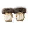 floo egg gold baby footmuff gloves