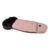Floo nevada pink baby footmuff side view