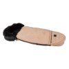 Floo nevada beige baby footmuff side view