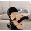 Floo nevada beige baby footmuff real view