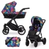 kunert ivento colors impresion black frame 2 in 1 stroller main view