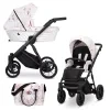 kunert ivento delicate flowers black frame 2 in 1 stroller main view