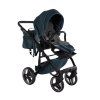 Installed stroller seat unit of Junama Basic V3 Green luxury stroller