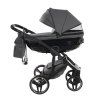 Side view of carrycot on Junama Basic V3 Gray luxury stroller