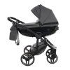 Front view of carrycot on Junama Basic V3 Gray luxury stroller