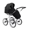 kunert romantic black 11 grey frame 2 in 1 stroller sport