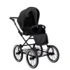 kunert romantic black 11 black frame 2 in 1 stroller sport