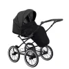 kunert romantic black 11 black frame 2 in 1 stroller sport view