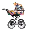 kunert romantic colored 01 black frame 2 in 1 stroller