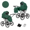 kunert romantic green 05 black frame 2 in 1 stroller