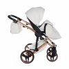 Adjustable ergonomic handlebar on Junama Enzo Copper stroller