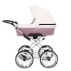 kunert romantic pink 15 grey frame 2 in 1 stroller main view
