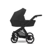 kunert brav black black frame 2 in 1 stroller