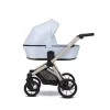 kunert brav blue eco champagne frame 2 in 1 stroller main view