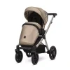 kunert brav cappucino eco champagne frame 2 in 1 stroller sport view
