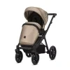kunert brav cappucino eco black frame 2 in 1 stroller sport view