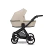 kunert brav cream black frame 2 in 1 stroller main view