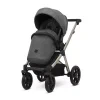 kunert brav graphite champagne frame 2 in 1 stroller sport view