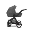 kunert brav graphite black frame 2 in 1 stroller main view