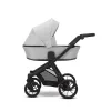 kunert brav grey black frame 2 in 1 stroller main view