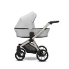 kunert brav grey champagne frame 2 in 1 stroller main view