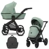 kunert brav mint black frame 2 in 1 stroller