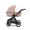 kunert brav pink black frame 2 in 1 stroller main view