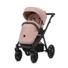 kunert brav pink black frame 2 in 1 stroller sport view