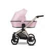 kunert brav pink eco champagne frame 2 in 1 stroller main view