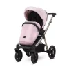 kunert brav pink eco champagne frame 2 in 1 stroller sport view
