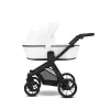 kunert brav white eco black frame 2 in 1 stroller main view