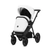 kunert brav white eco black frame 2 in 1 stroller sport view