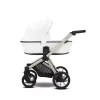 kunert brav white eco champagne frame 2 in 1 stroller main view