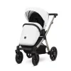 kunert brav white eco champagne frame 2 in 1 stroller sport view